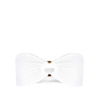 Mc2 Saint Barth - Yulia W-Crinkle Bandeau Top With Central Loop 