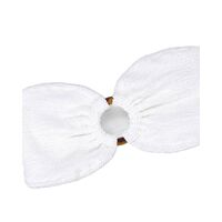 Mc2 Saint Barth - Yulia W-Crinkle Bandeau Top With Central Loop 