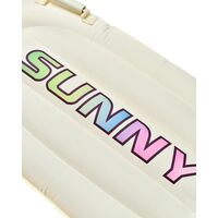 Sunnylife - Kids Surf Mat Pool Party Cream and Charcoal