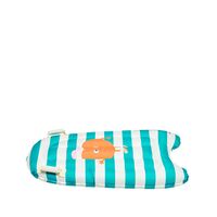 Sunnylife - Kids Surf Mat Poppy the Peach Green Stripe