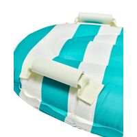 Sunnylife - Kids Surf Mat Poppy the Peach Green Stripe