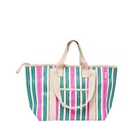 Sunnylife - Recycled Nylon Cooler Tote Seagrass Green Multi