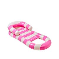 Sunnylife - Laze &amp; Lounge Pool Party Magenta Stripe