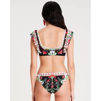 Peace And Chaos - Pomegranate Bikini