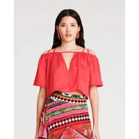 Peace And Chaos - Hibiscus Crop Top