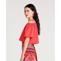 Peace And Chaos - Hibiscus Crop Top