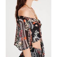 Peace And Chaos - Myrtile Wrap Crop Top
