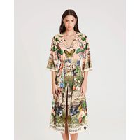 Peace And Chaos - Citrus Kimono