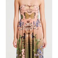Peace And Chaos - Citrus Long Dress - Mesh