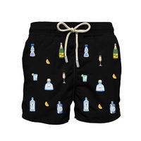 Mc2 Saint Barth - Lighting Embroidery-Swimshort