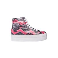 Γυναικεια Sneakers Jeffrey Campbell - Homg Grey Pink Snake