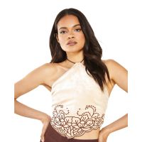 Γυναικεία Μπλούζα με Ανοιχτή Πλάτη Glamorous - AN4182