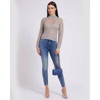 Guess - Ls Addy Pointelle Swtr Top 