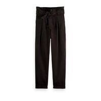 Scotch &amp; Soda - Daisy - High rise straight leg paperbag trousers  