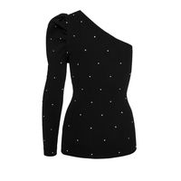 Spell - 8052 Knitted Blouse with one Shoulder 
