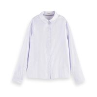 Scotch &amp; Soda - Cotton lurex regular fit shirt 