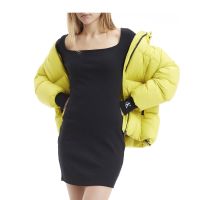 Calvin Klein - Square Neck Rib Dress 