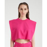 Γυναικεία Αμάνικη Crop Μπλούζα 4 Tailors - Rhea