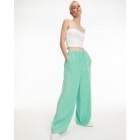 Γυναικείο Παντελόνι Calvin Klein - Crinkle Long