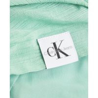 Γυναικεία Crop Μπλούζα Calvin Klein - Wrap Strappy Crinkle