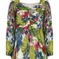 Guess - Ls Pleated Ivonne Dress  