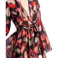 Good Times - Kimono Dress Flowers 