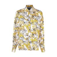 Women Shirt Versace Jeans Couture 74Hal211Ns219 74Dp211 Twill Vi Print Logo Couture 74HAL211NS219 g0