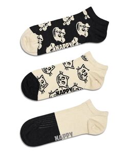 Ανδρικές Κάλτσες Happy Socks 3 Ζευγάρια - Pets Low
