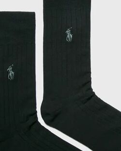 Ανδρικές Κάλτσες Polo Ralph Lauren 2 Ζευγάρια - Rib Egyptian
