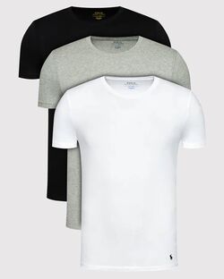 Set Ανδρικές Κοντομάνικες Μπλούζες Polo Ralph Lauren 3 Τεμάχια - Bci Cotton