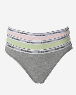 Γυναικεία Εσώρουχα Calvin Klein 3 Τεμάχια - Thong