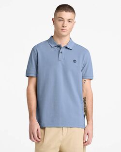 Timberland - Ανδρική Μπλούζα Millers River Pique Polo Stone Wash