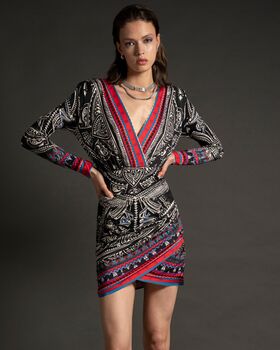 Peace And Chaos - Shamanism Short Dress
