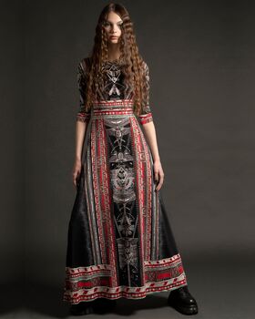 Peace And Chaos - Talisman Long Dress