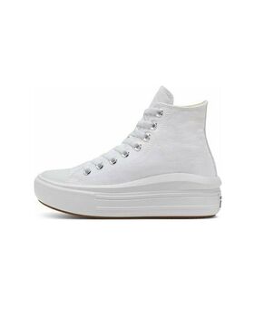 Women Sneakers Converse Chuck Taylor All Star Move 568498C 102-white/natural ivory/black