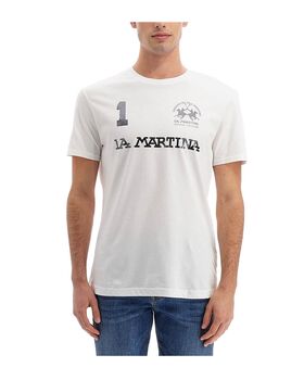 Men T-Shirt La Martina 3LMWMR309 B0621