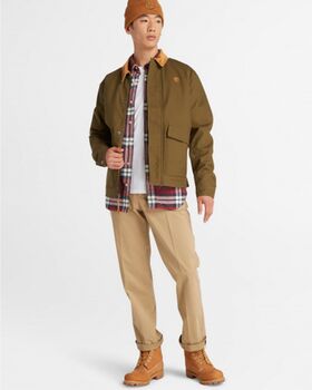 Timberland - Ls Heavy Flannel Plaid Shirt Regular