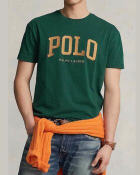 Men T-Shirt Polo Ralph Lauren Sscnclsm1-Short Sleeve-T-Shirt 710917892004 300 green