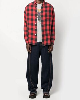 Men Shirt Polo Ralph Lauren Cubdpppks-Long Sleeve-Sport Shirt 710922250003 999 multi