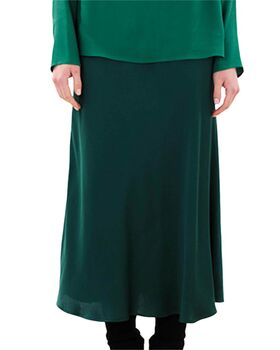 Women Skirt Ioanna Kourbela ''In The Flow'' Bias Cut Midi Skirt W232203 13298-emeraldgreen 