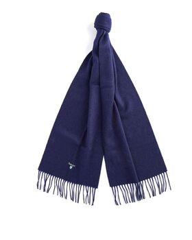 Unisex Scarf Barbour Plain Lambswool USC0008 BRNY11 ny11 navy/lucy