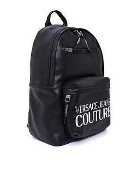 Men Backpack Versace Jeans Couture Range Tactile Logo - Sketch 1 75YA4B70ZG128 ld2 black/silver 