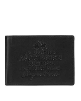 Men Wallet La Martina  3LMPU01214M blck black  