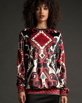 Peace And Chaos - Navajo Velvet Sweater 