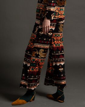 Peace And Chaos - Nazca Velvet Pants 