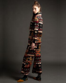 Peace And Chaos - Nazca Velvet Pants 