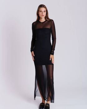 Γυναικείο Maxi Φόρεμα Collectiva Noir - Zela