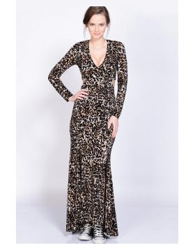Γυναικειο Maxi Φορεμα Somedays Lovin - Wagon Leopard