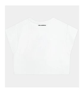 Παιδική Κοντομάνικη Μπλούζα Karl Lagerfeld - 0113 J Fancy