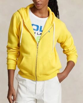 Women Sweatshirt Polo Ralph Lauren Prl Fz-Long Sleeve 211943008007 700 yellow 